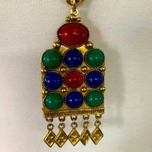 Vintage boho pendant